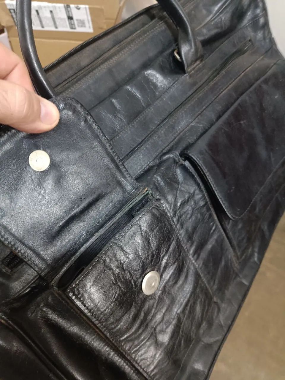 Bolsa executiva masculina - Foto 3
