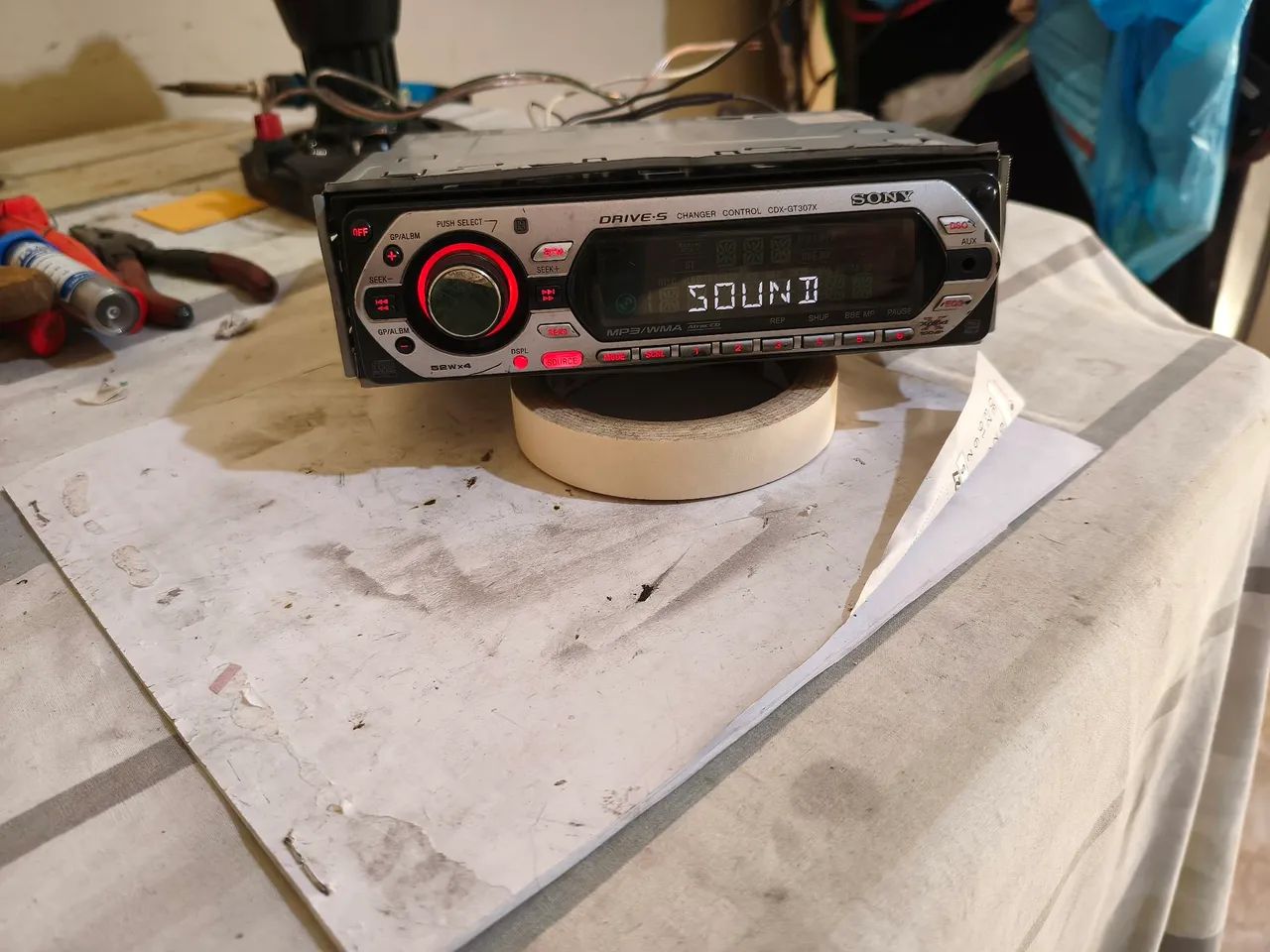 Radio Sony cdx gt 307 X com Bluetooth  - Foto 4