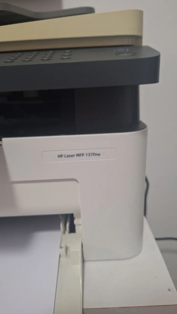 Impressora HP laser MFP 137fnw - Foto 4