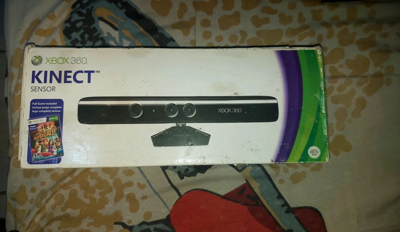 Kinect Sensor + 5 Jogos Originais