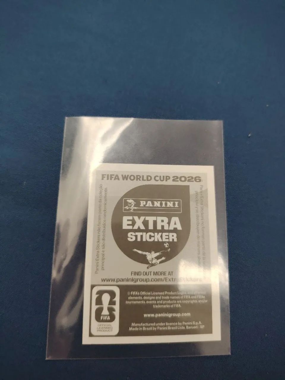 Figurinha da copa extra sticker legend - Foto 2