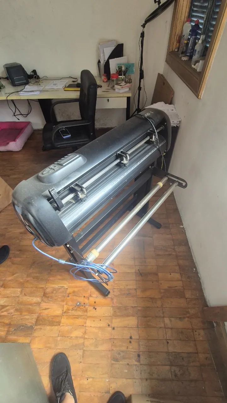 Plotter de recorte digital 60cm de boca - Foto 5