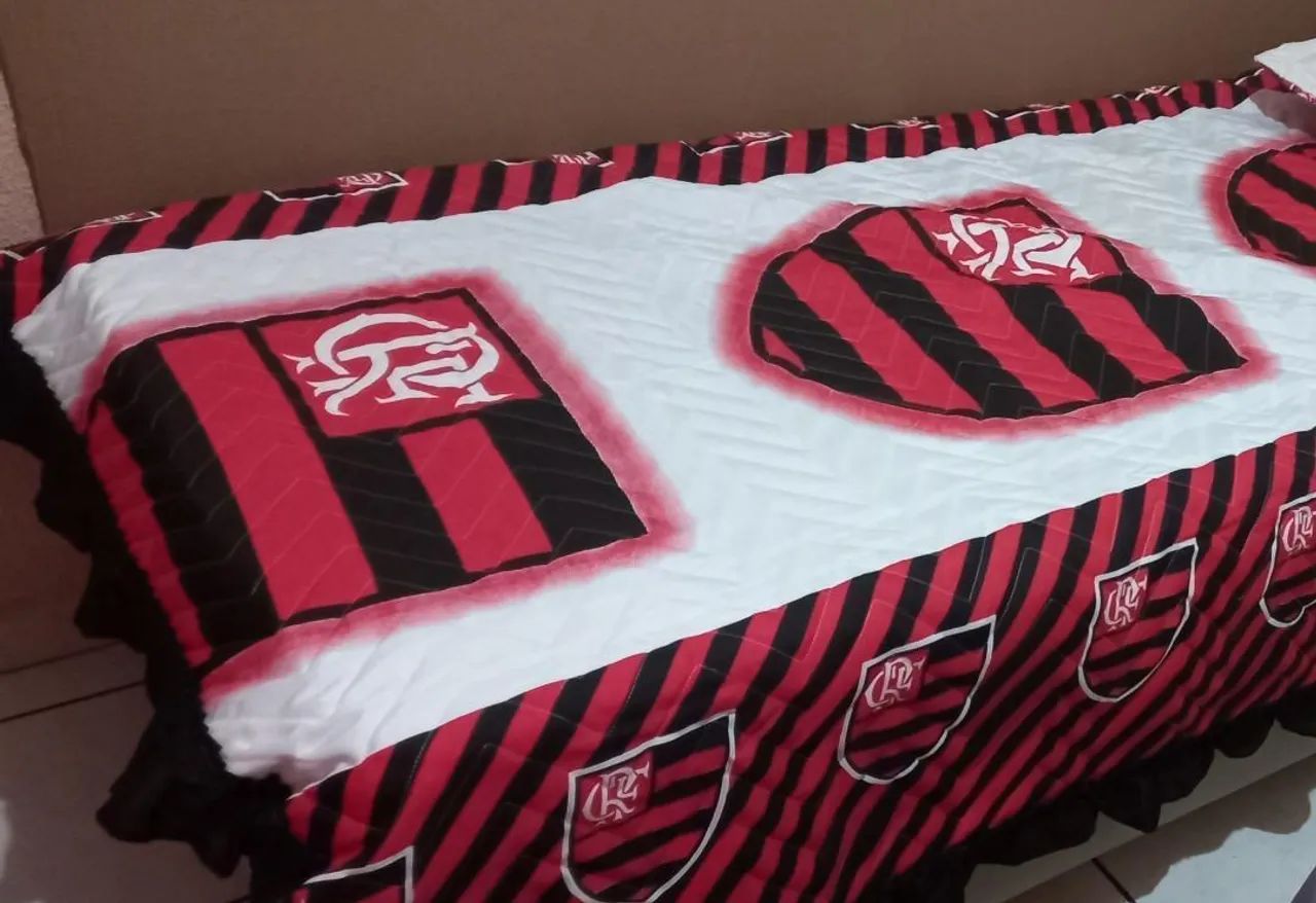 Kit edredon Flamengo  - Foto 3