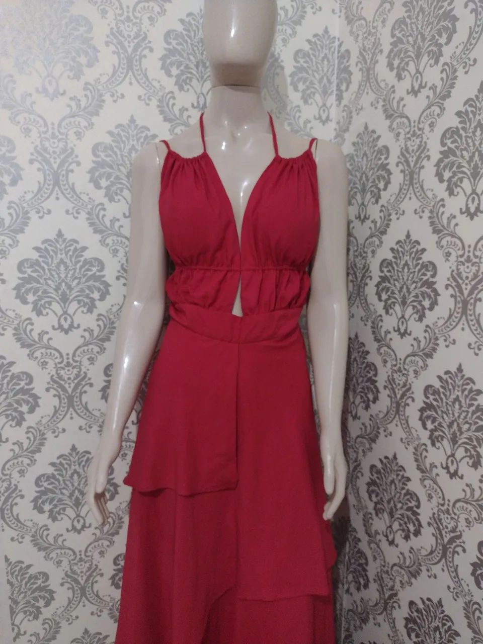 Vestido longo vermelho  - Foto 3