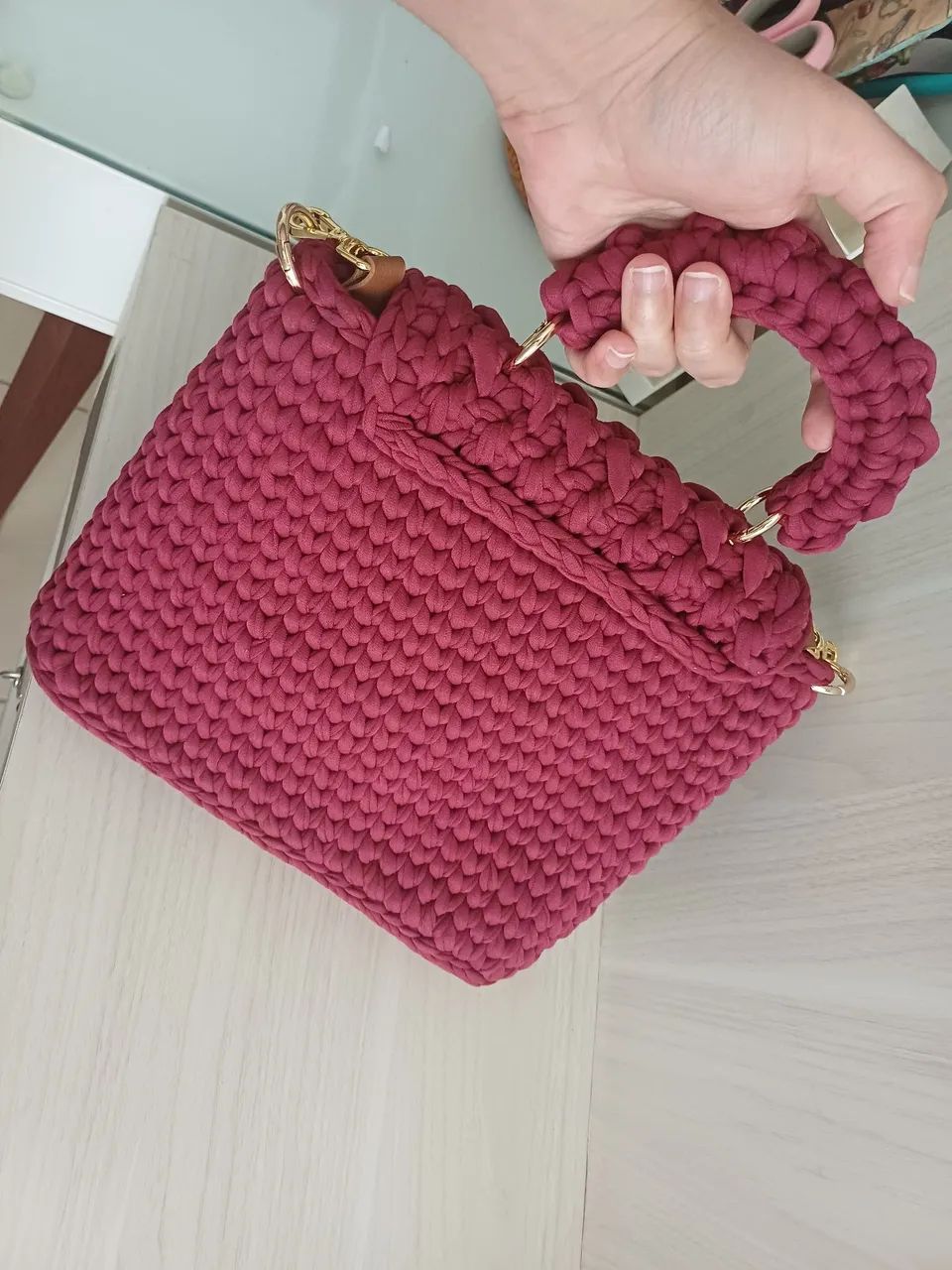 Bolsa feminina artesanal  - Foto 5