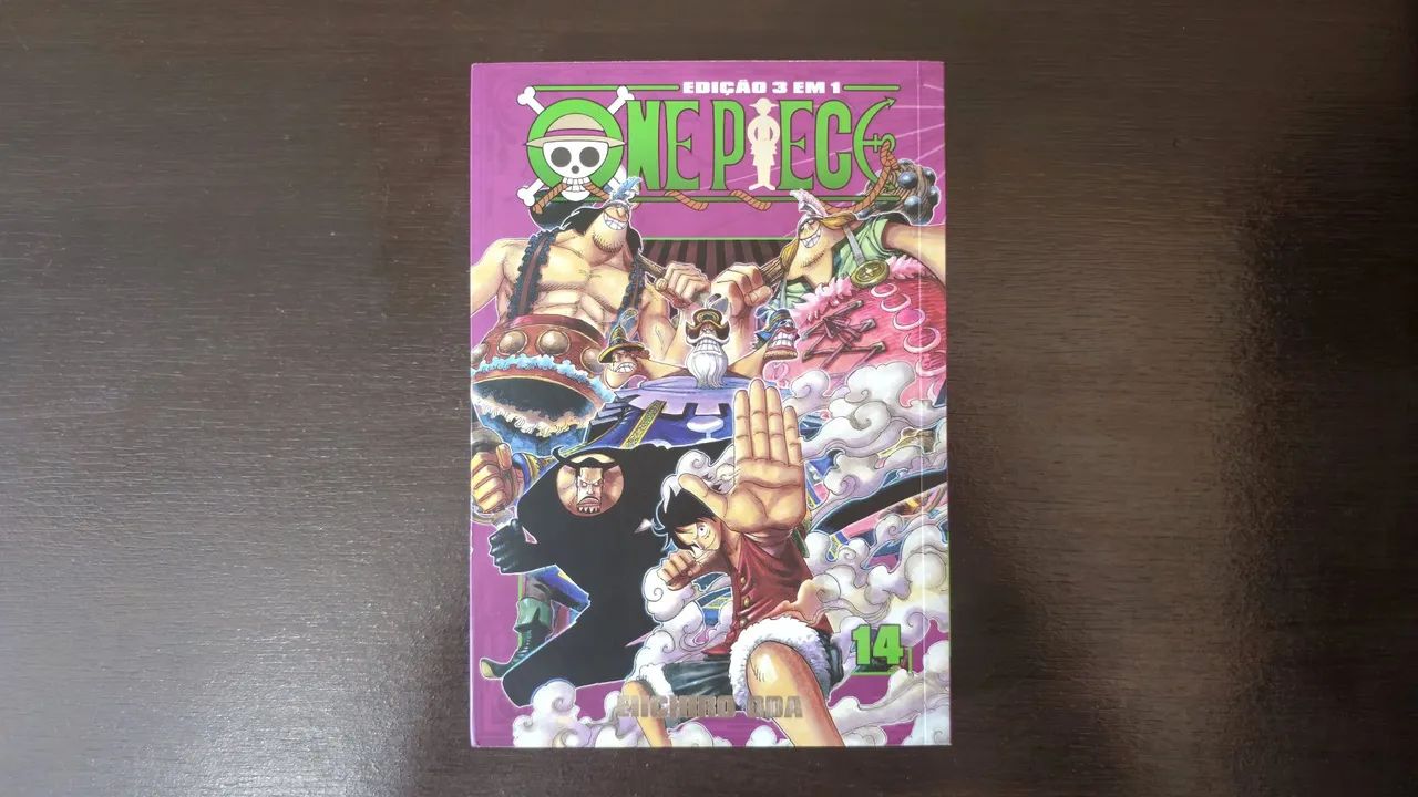 One Piece 3 em 1 Vol. 14 - Mangá Panini - Livros e revistas
