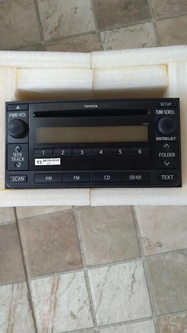 Vendo rádio original da Toyota
