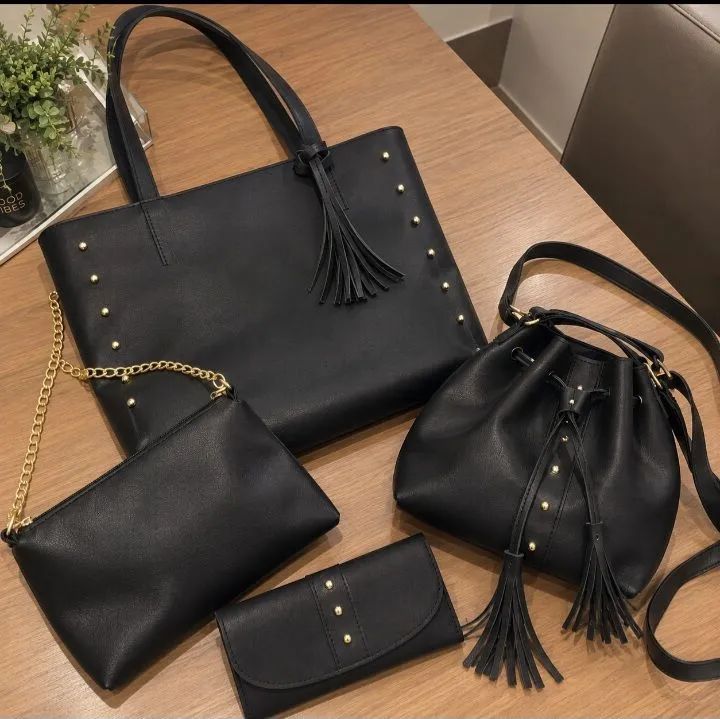 Kit de bolsas novas em couro  - Foto 2