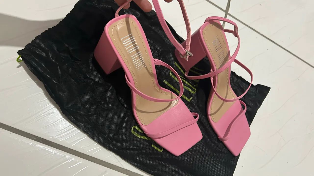 Sandália Rosa 36 - Foto 5