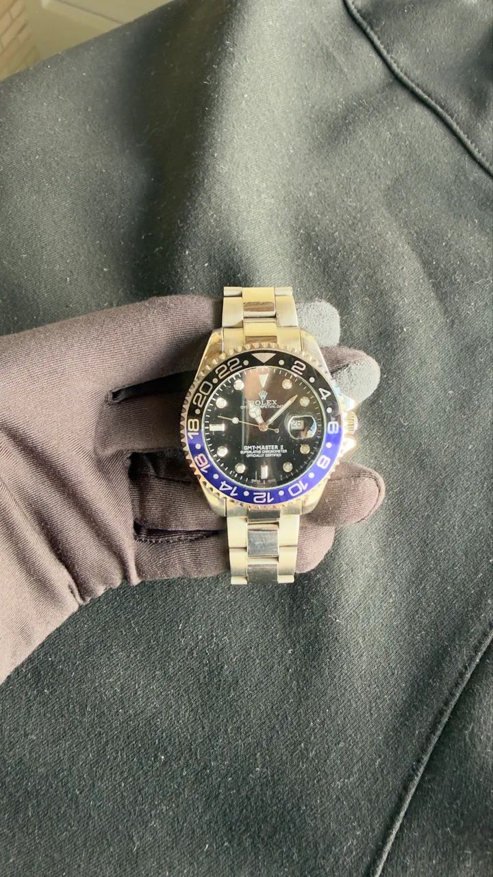 Relógio GMT Batman aço  - Foto 2