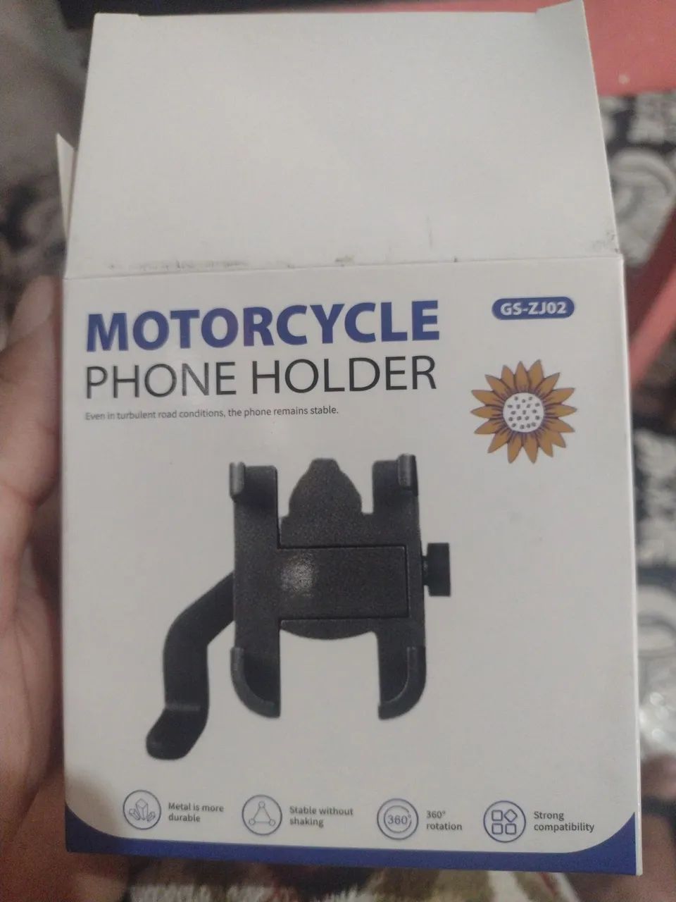 suporte para motocicleta,para colocar, celular  - Foto 2