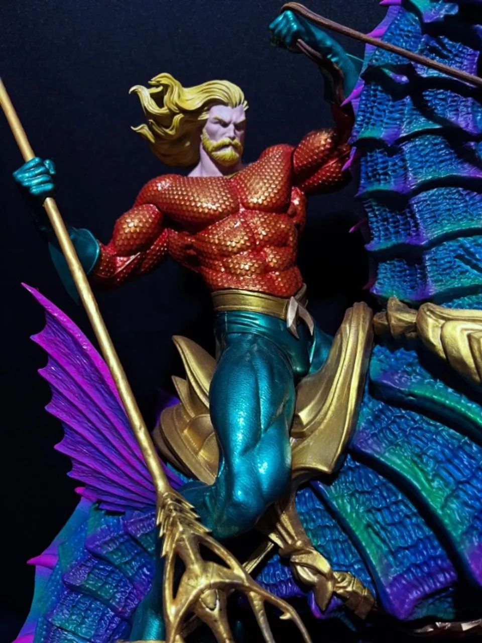 Aquaman - DC - Impressão 3d em resina.  - Foto 3