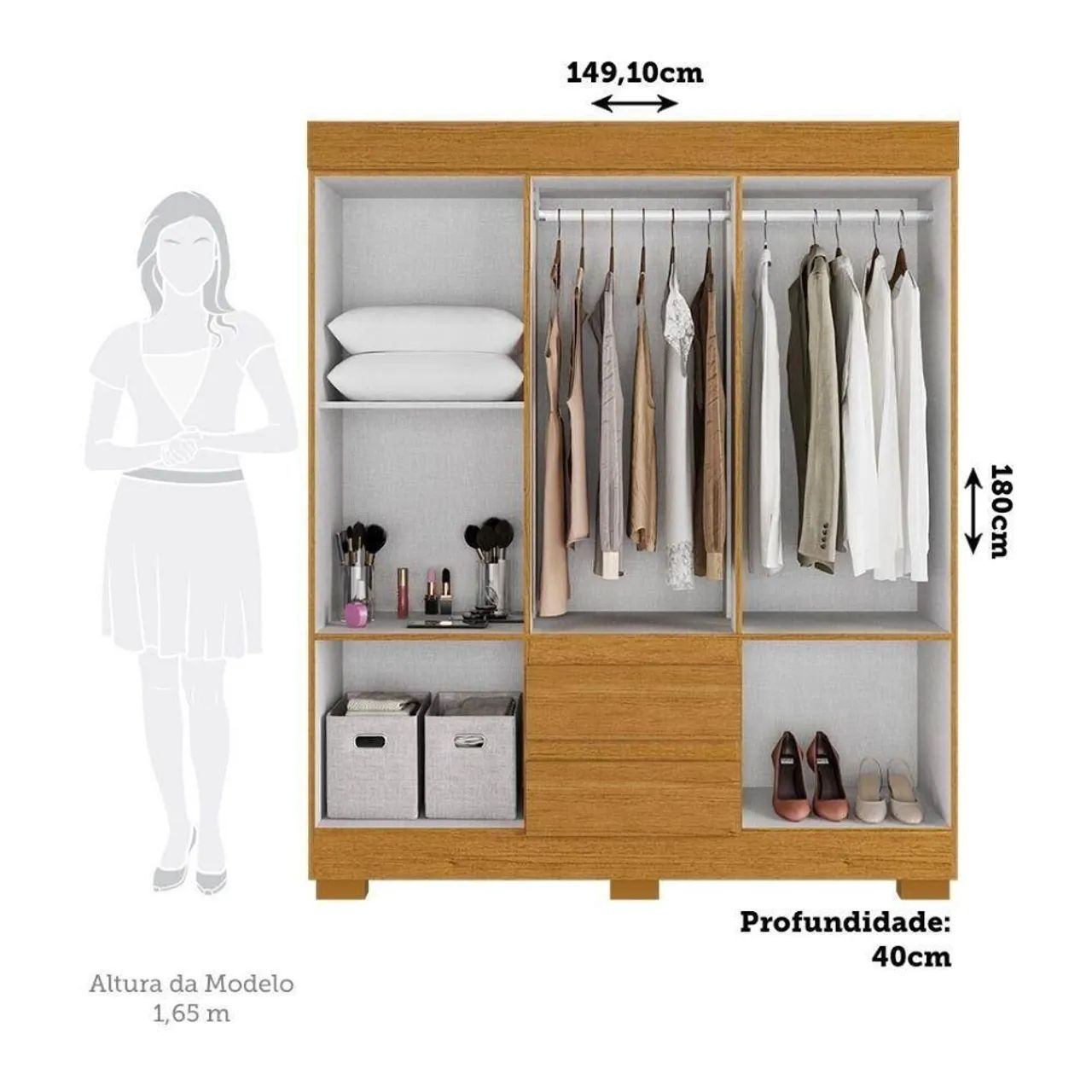 Guarda roupa Casal - Promoção  - Foto 4