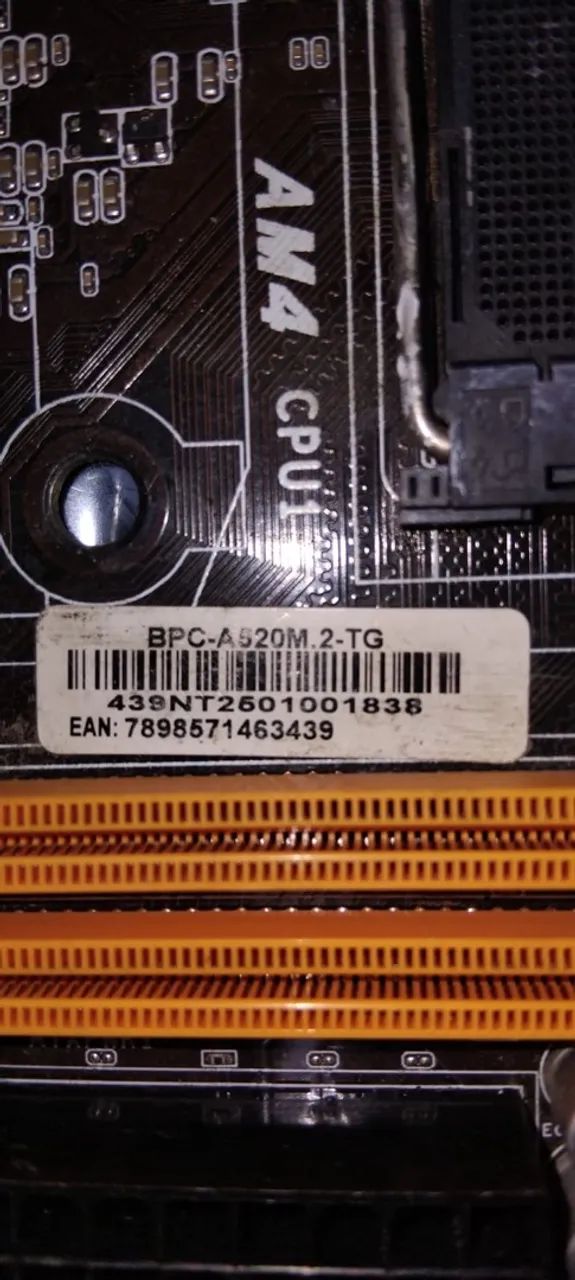 Placa am4 A520m DDR4  - Foto 3