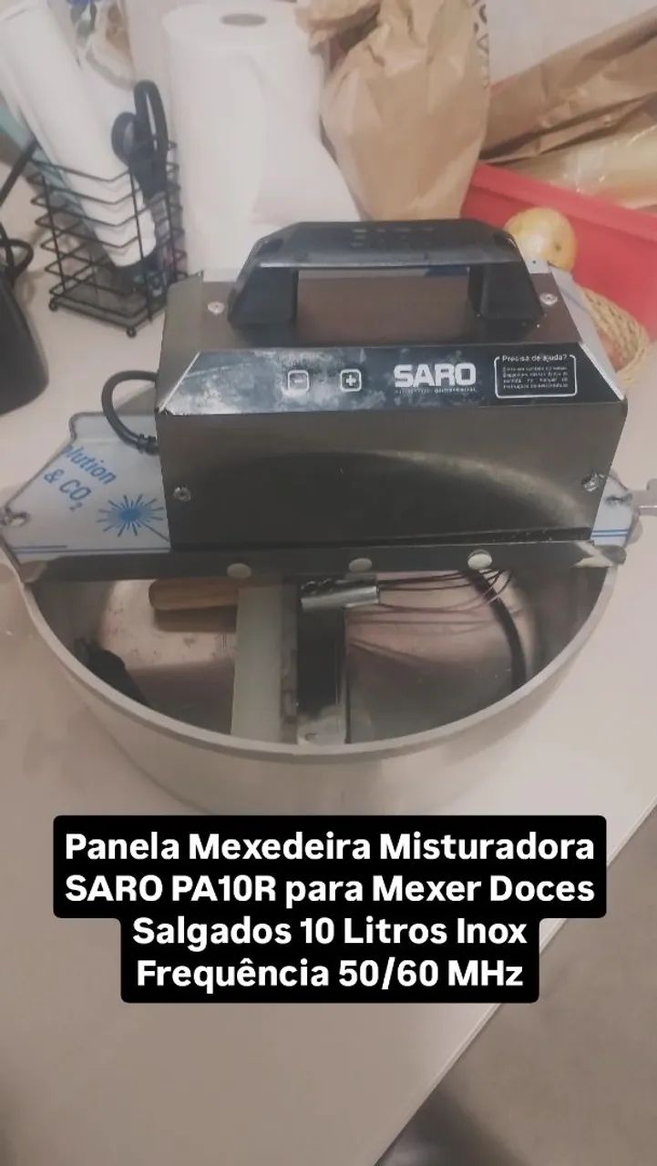 Mexedeira de doces e massas 