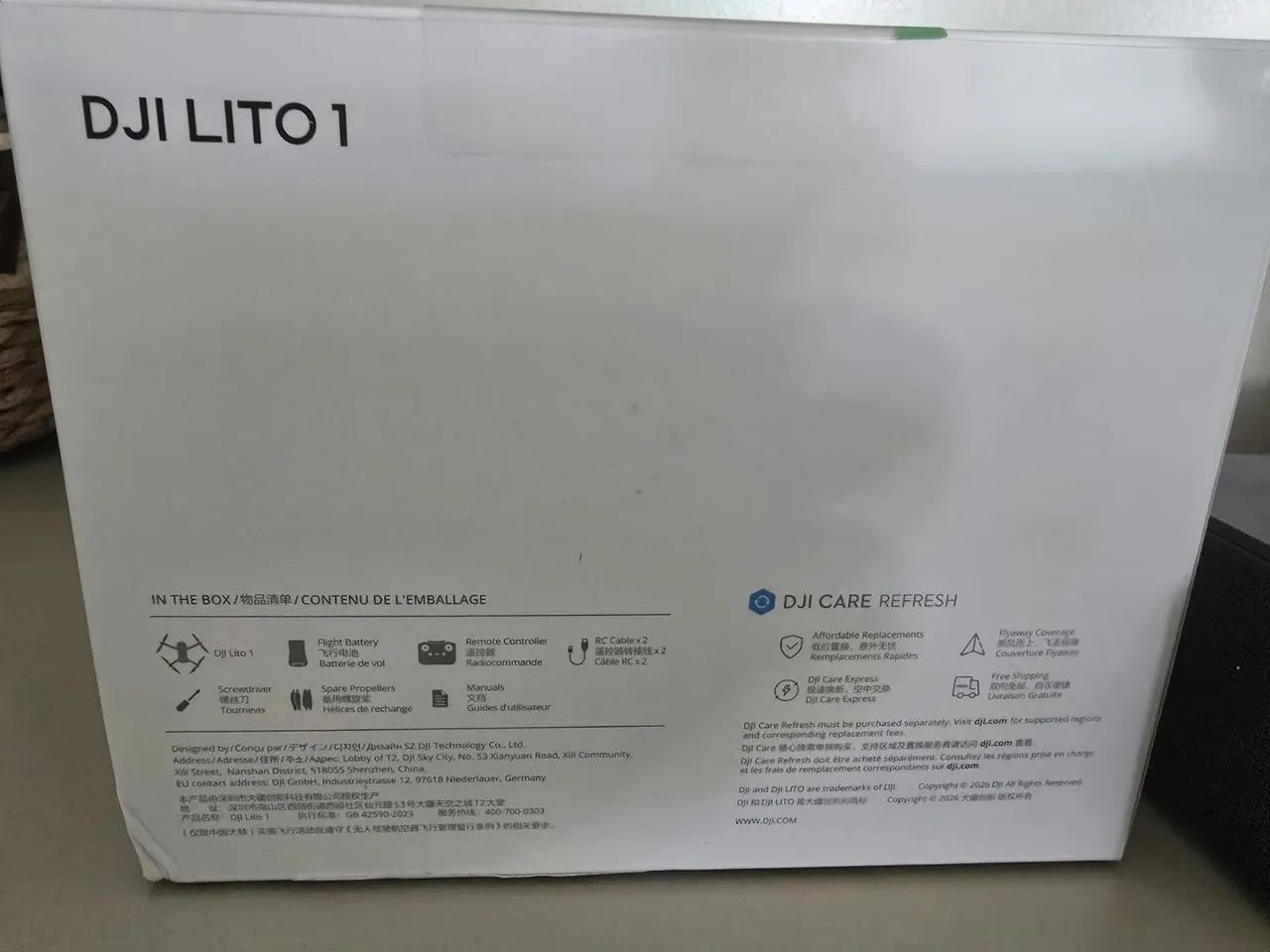 Dji Lito 1 lacrado 