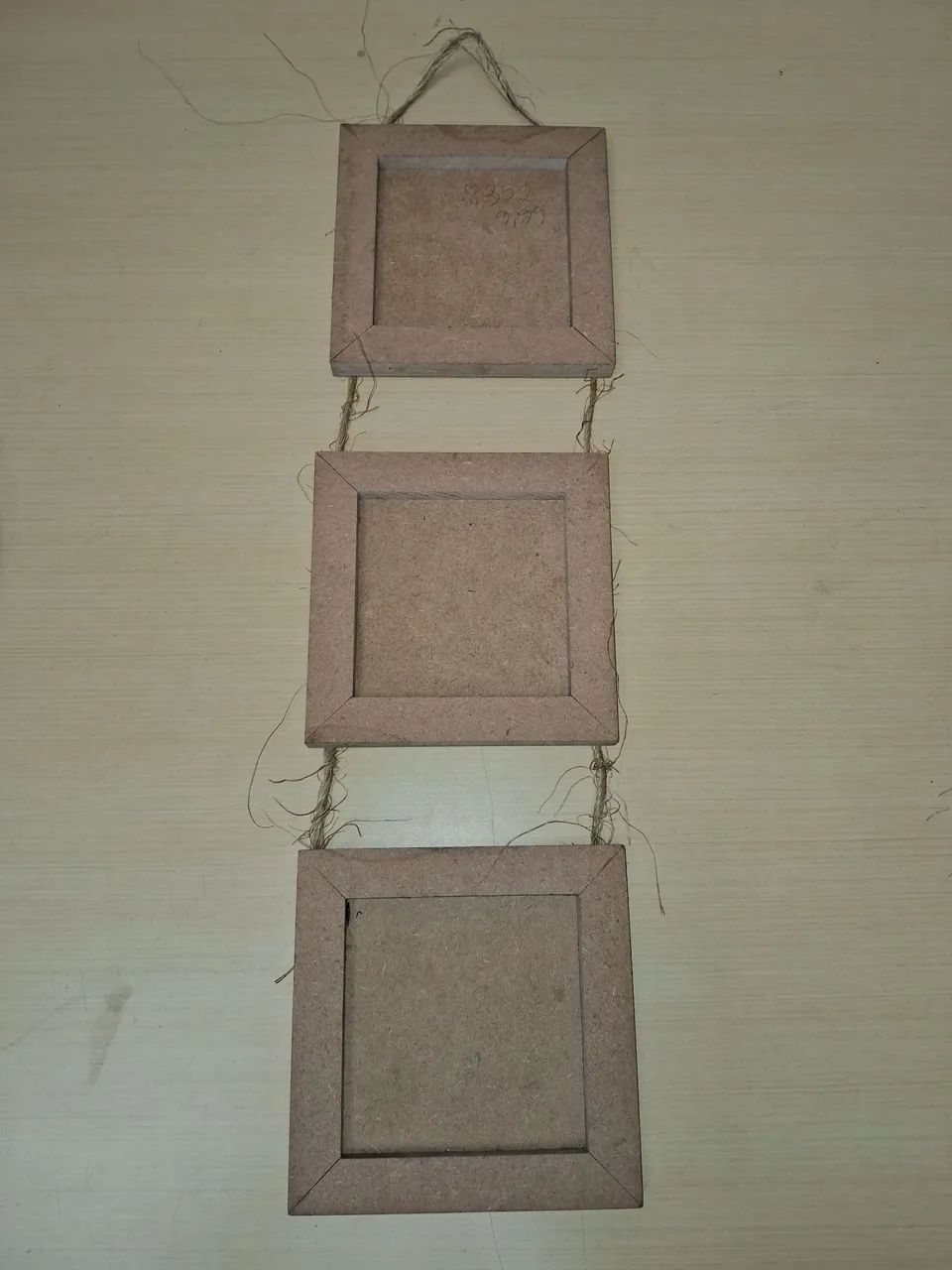 quadrinhos de MDF sem pintura