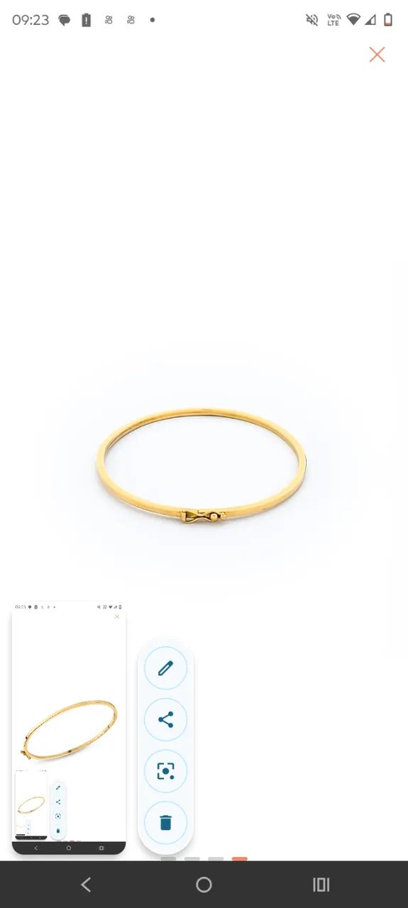 Pulseira de ouro Vivara  - Foto 2