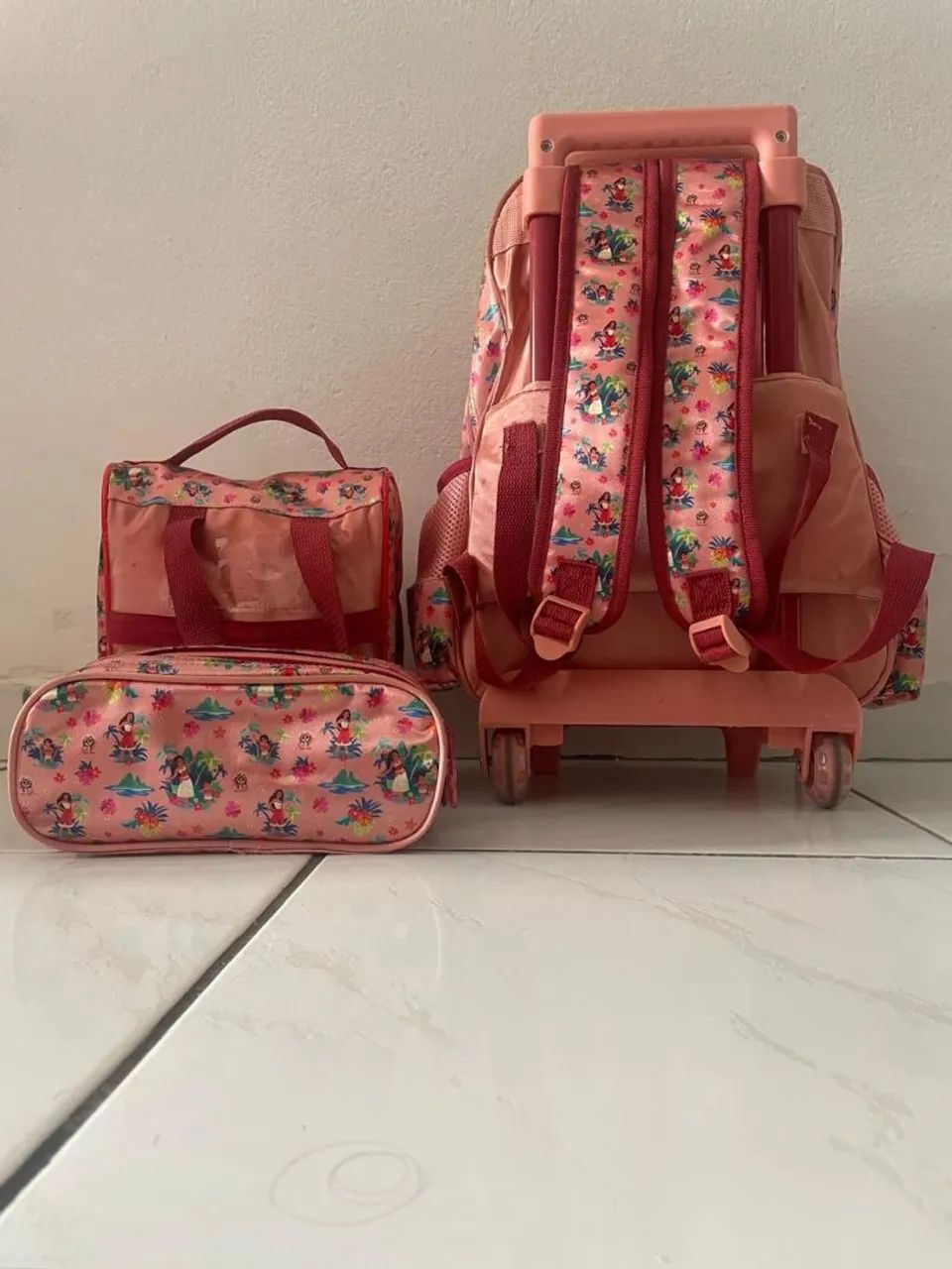 Kit Mochila escolar Moana - Foto 2