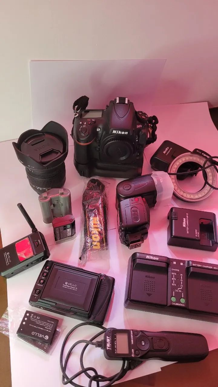 Nikon D800E KIT PROFISSIONAL -856 dispoaros - estado de nova - Foto 5