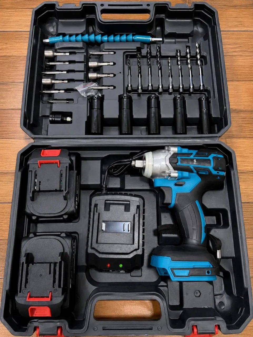Chave de impacto 48 v completa com maleta - Ferramentas de