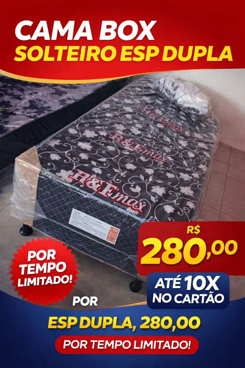 Cama box pronta entrega  - Foto 2