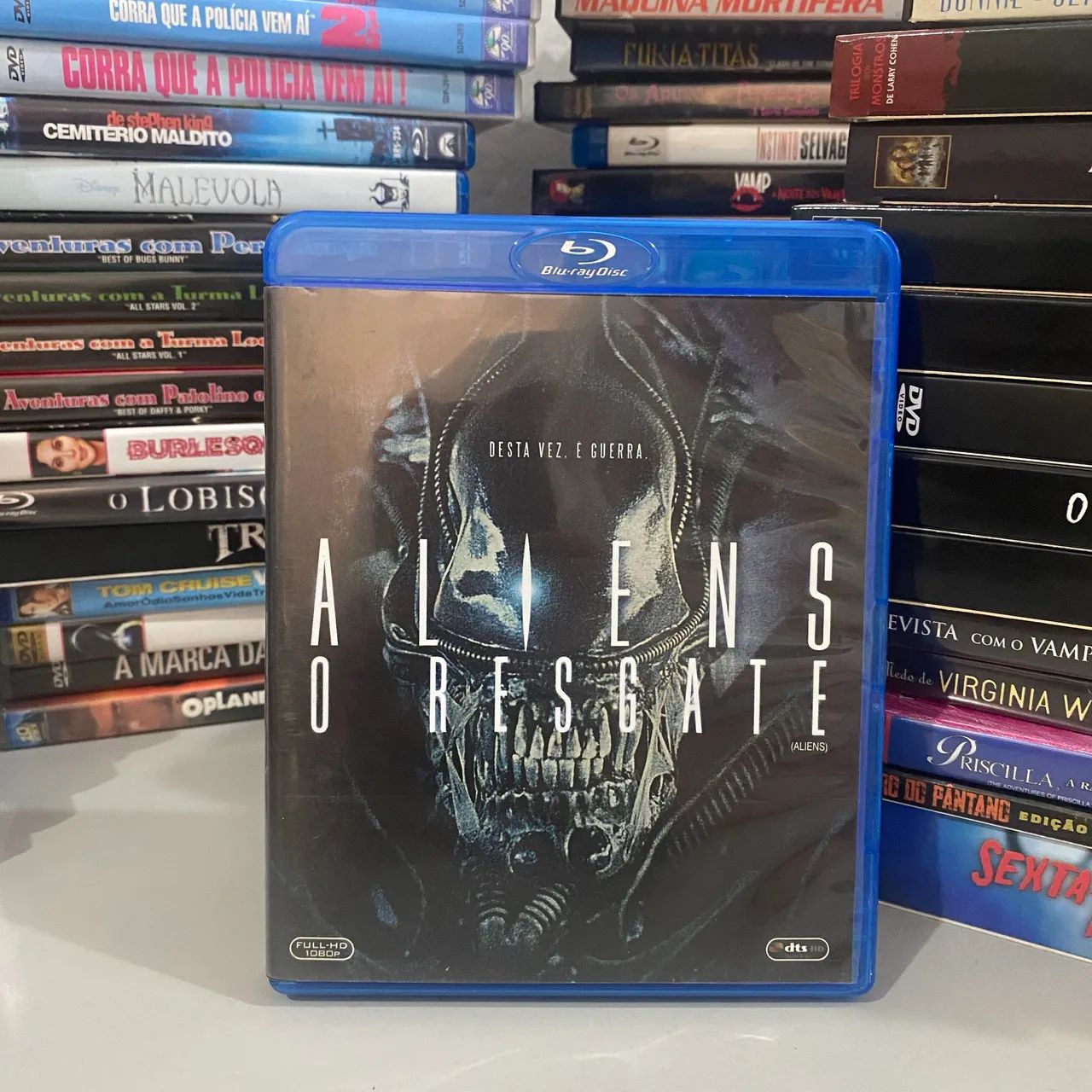 Aliens O Resgate - Blu-Ray Terror Sigourney Weaver / James Cameron 