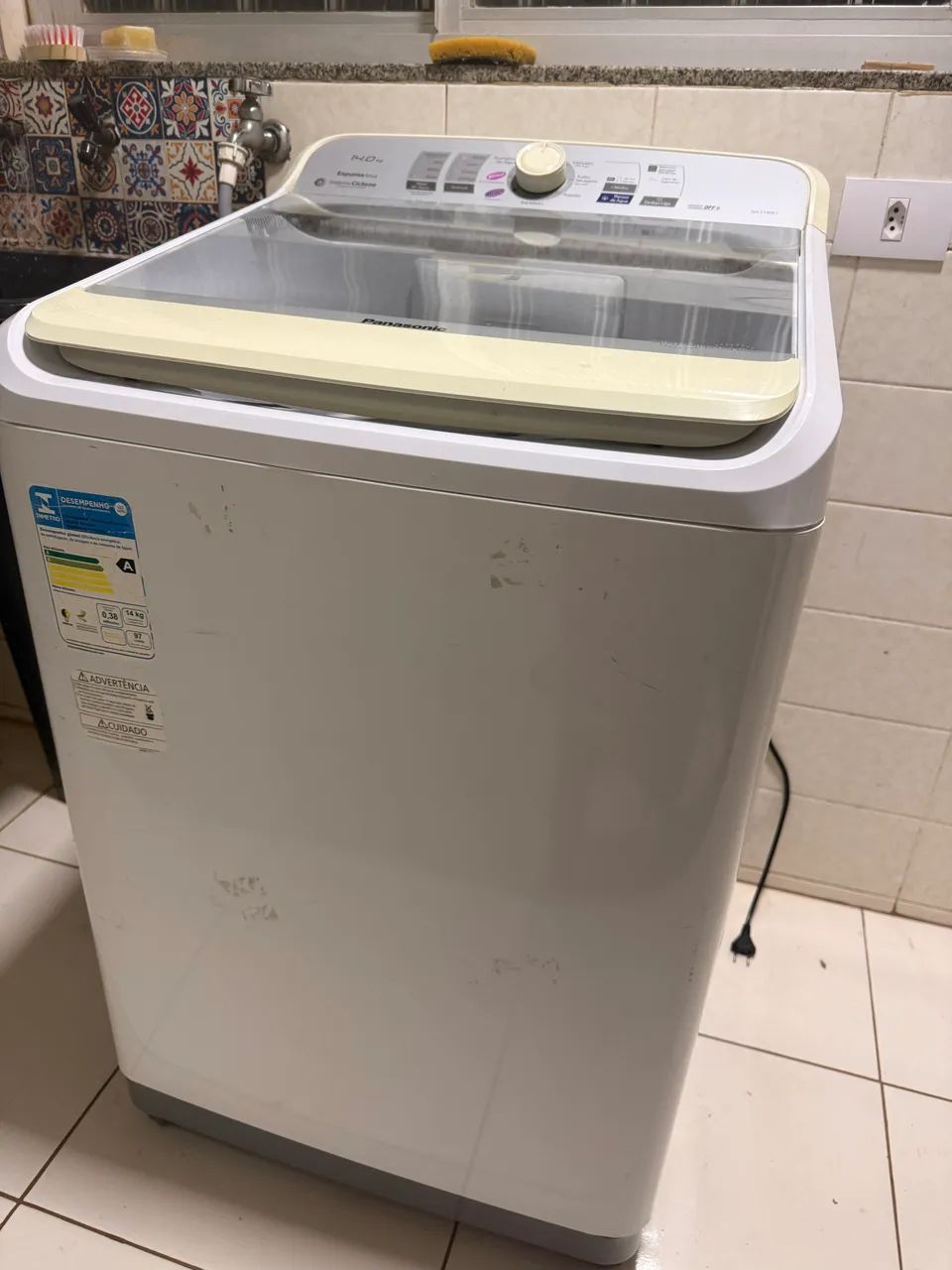 LAVADORA DE ROUPA PANASONIC