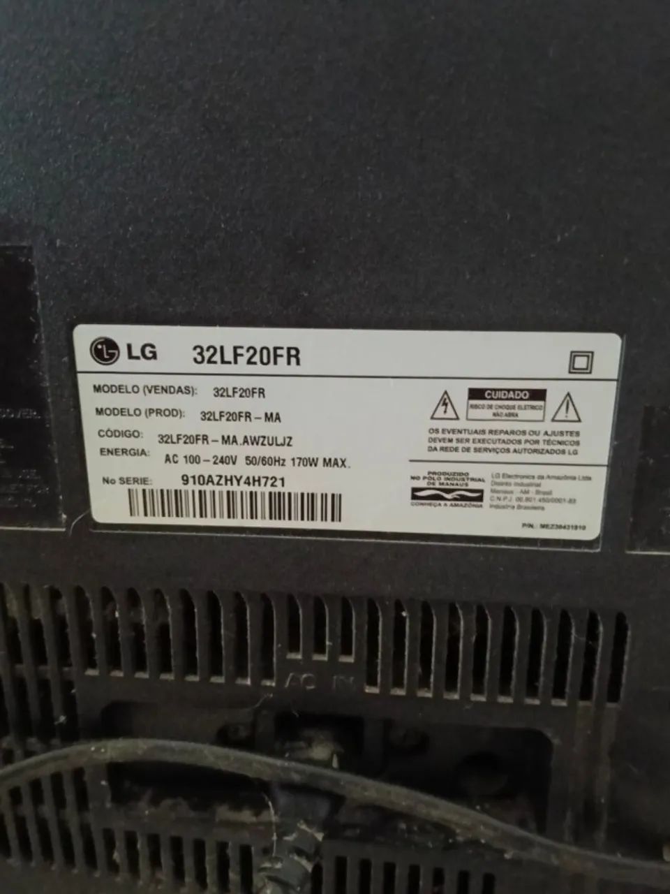 Tv Lg ( COM DEFEITO) - Foto 2