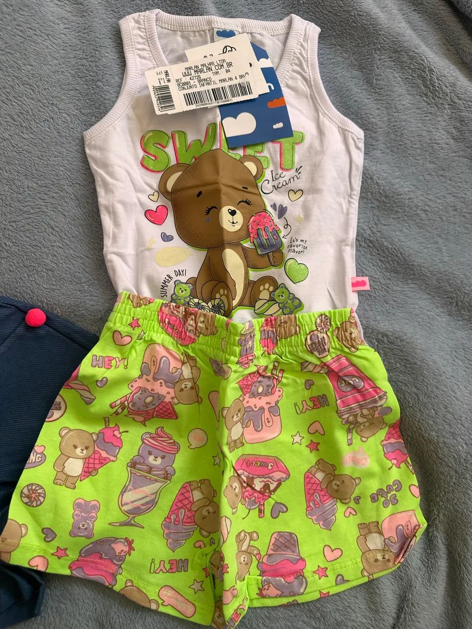 Kit de Roupas Infantil Menina - 4 e 6 anos - Foto 2