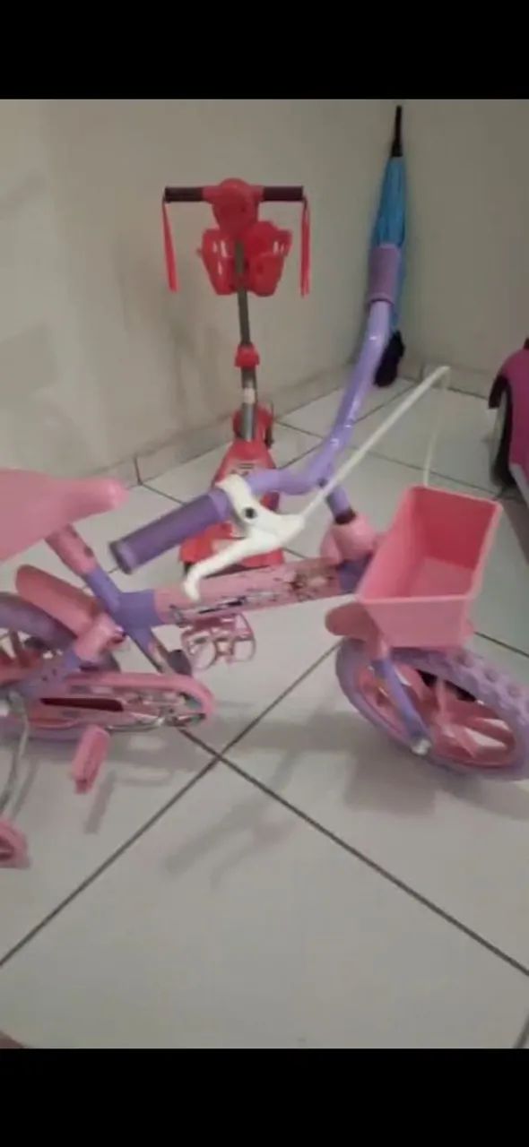 Bicicleta rosa