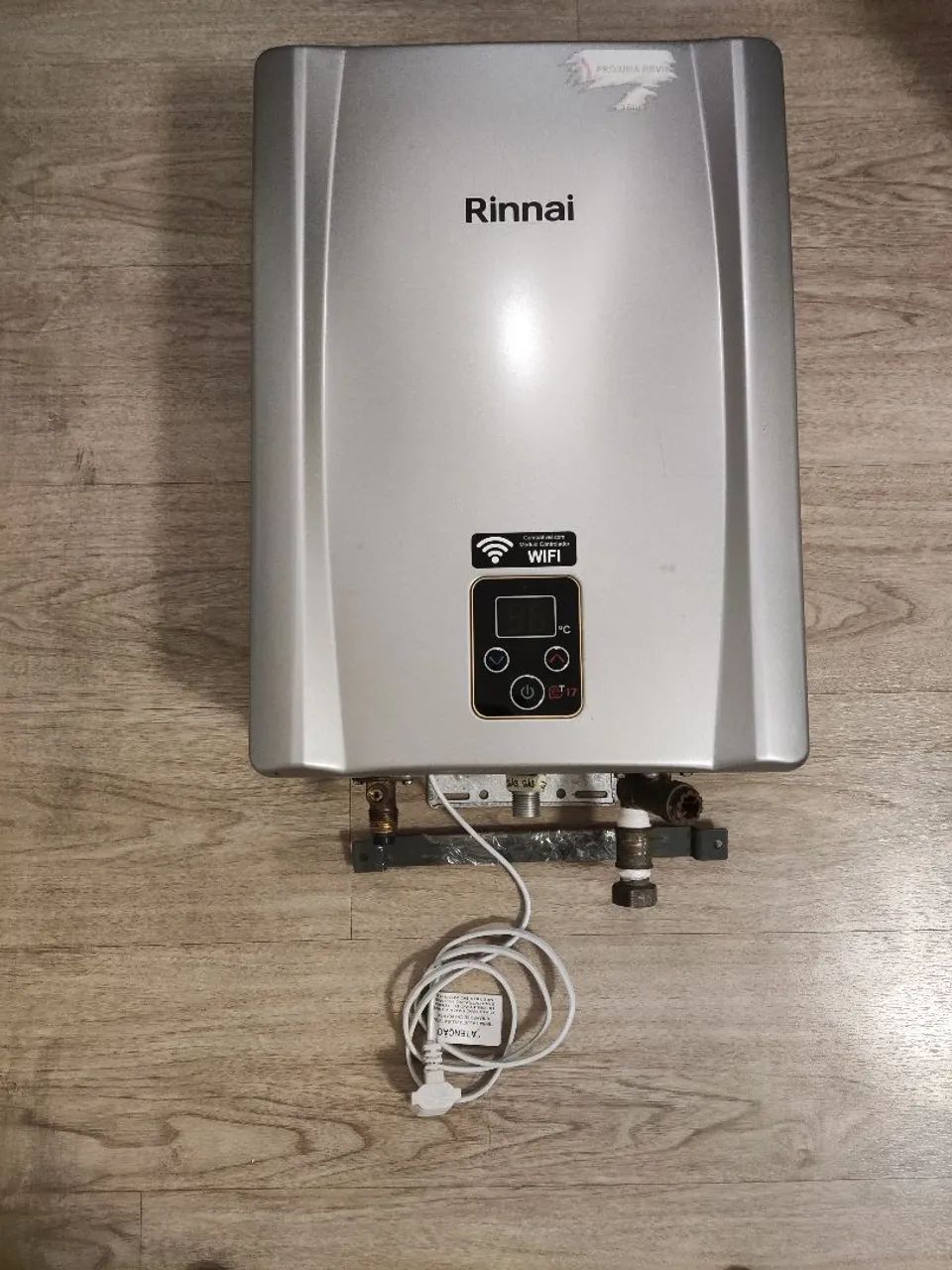 Aquecedor RINNAI 17 litros, bivolt 220/127V, GN, gás natural, REUE171FEHGN