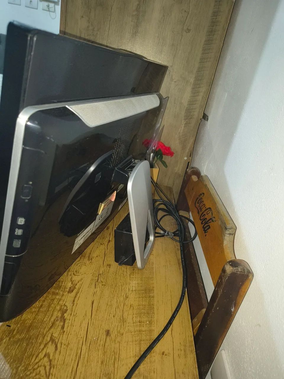 Computador Lenovo e Mesa Junto  - Foto 3