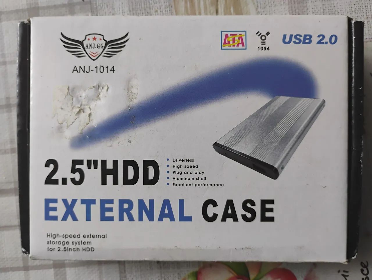 Case para HD externo 2,5"