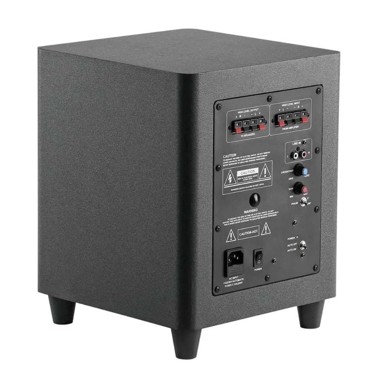 Subwoofer Ativo 2E 8 polegadas 100w amplificado  - Foto 3