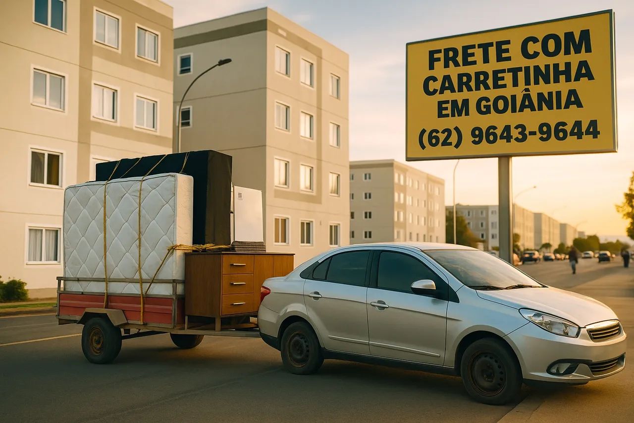 Frete com carretinha 