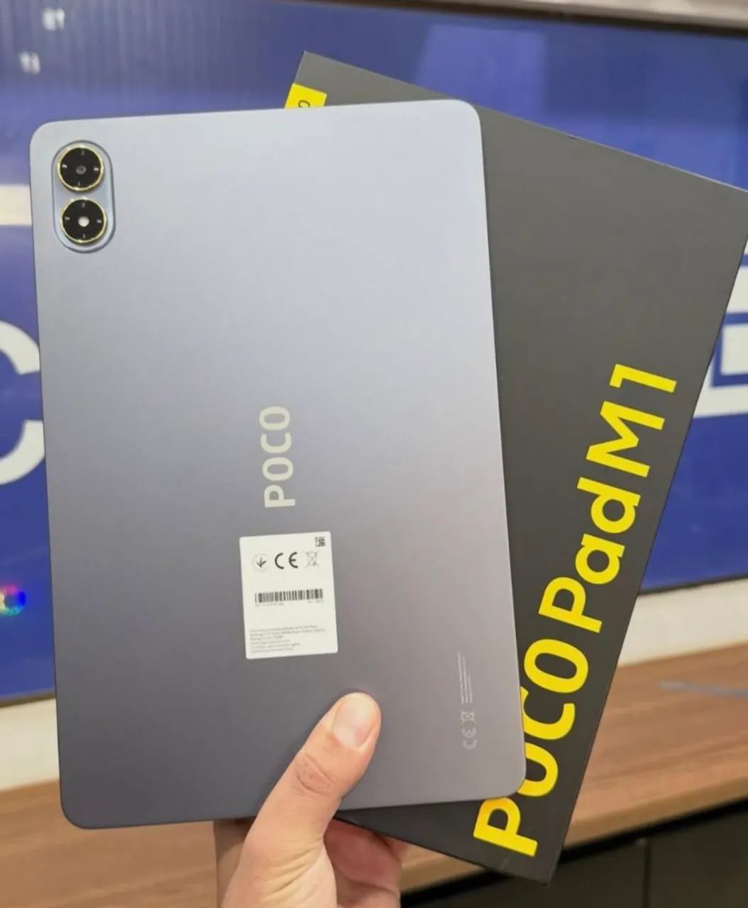 Poco PAD M1 - 256Gb/8Ram CINZAA + Entrega Grátis 