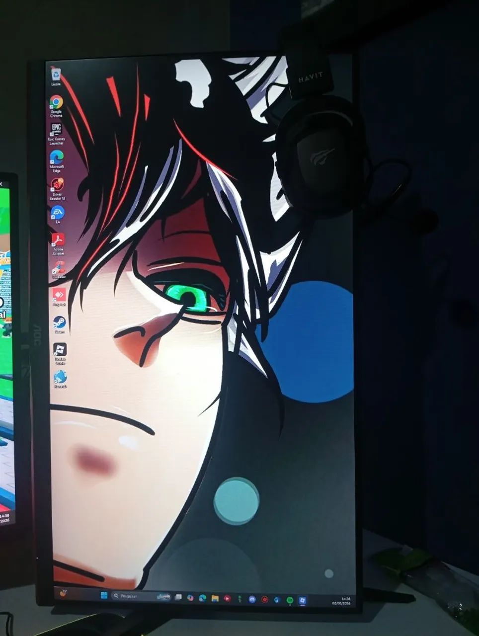 Monitor AOC gamer 27pol