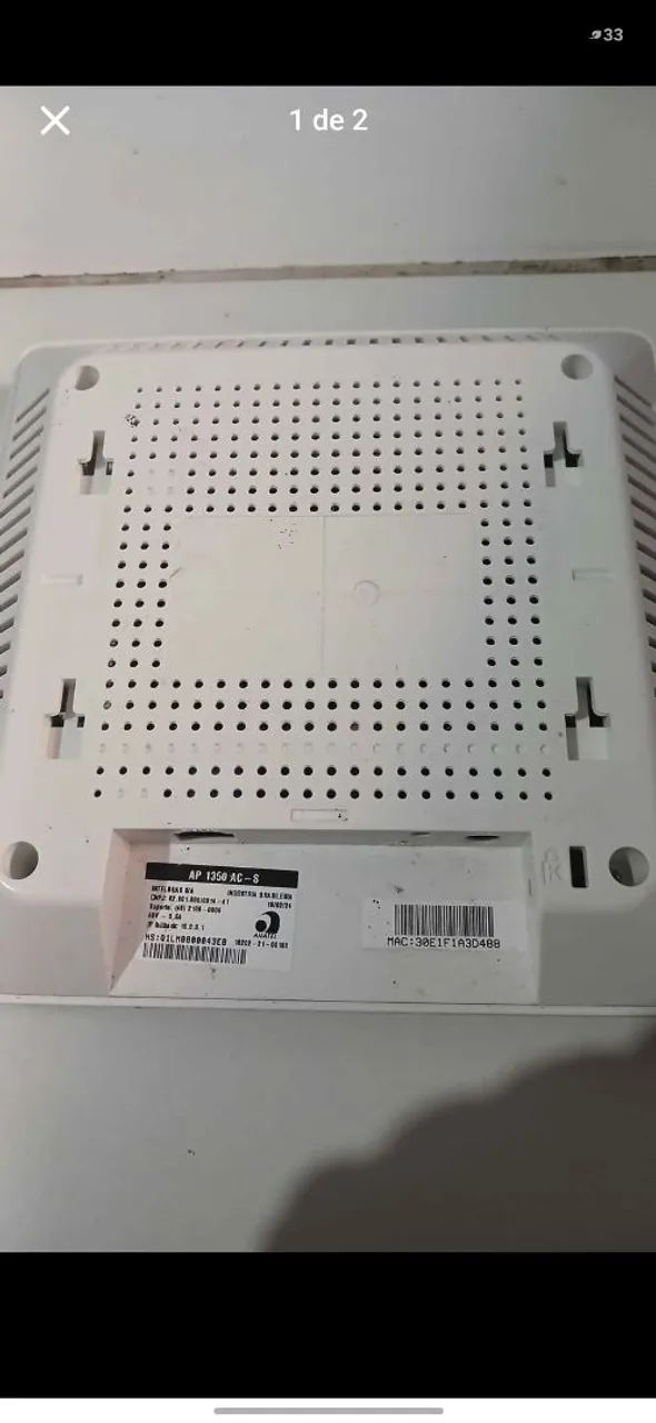 access point Intelbras ap 1350 sem fonte 