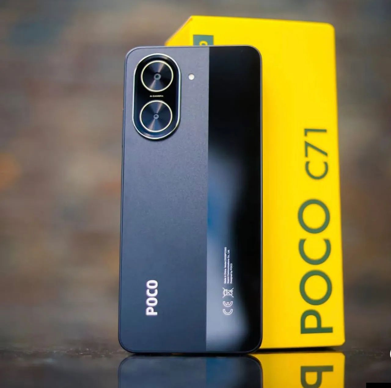 【短時間使用美品2台セット】POCO C71 64GB・128GB 各1台ずつ POCO C71 64GB/128GB Novo Lacrado Garantia Loja Física - Celulares
