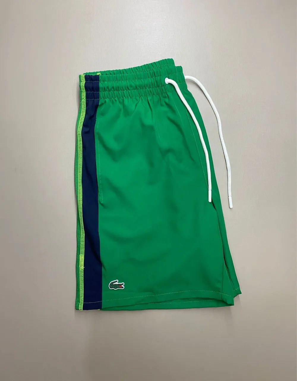 Bermuda Tactel Verde/Azul - Foto 2