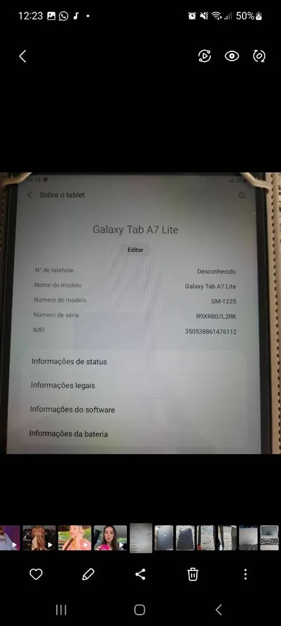 Tablet Samsung TAB A 7 LITE  - Foto 2