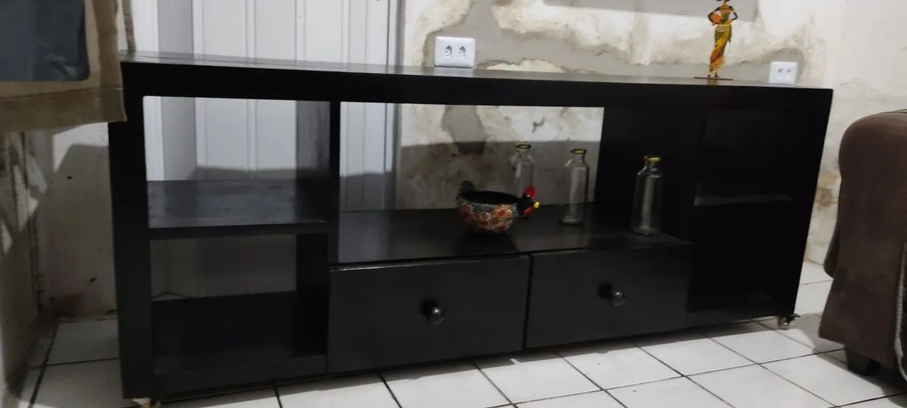 Rack de madeira
