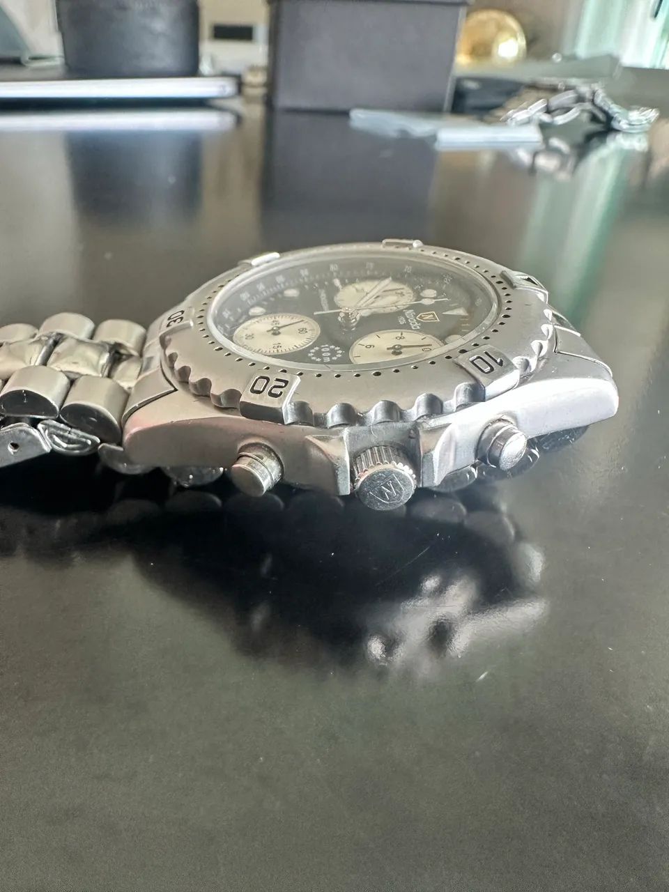 NIVADA CHRONOGRAPH 100M - ESTILO TOOL WATCH - Foto 4