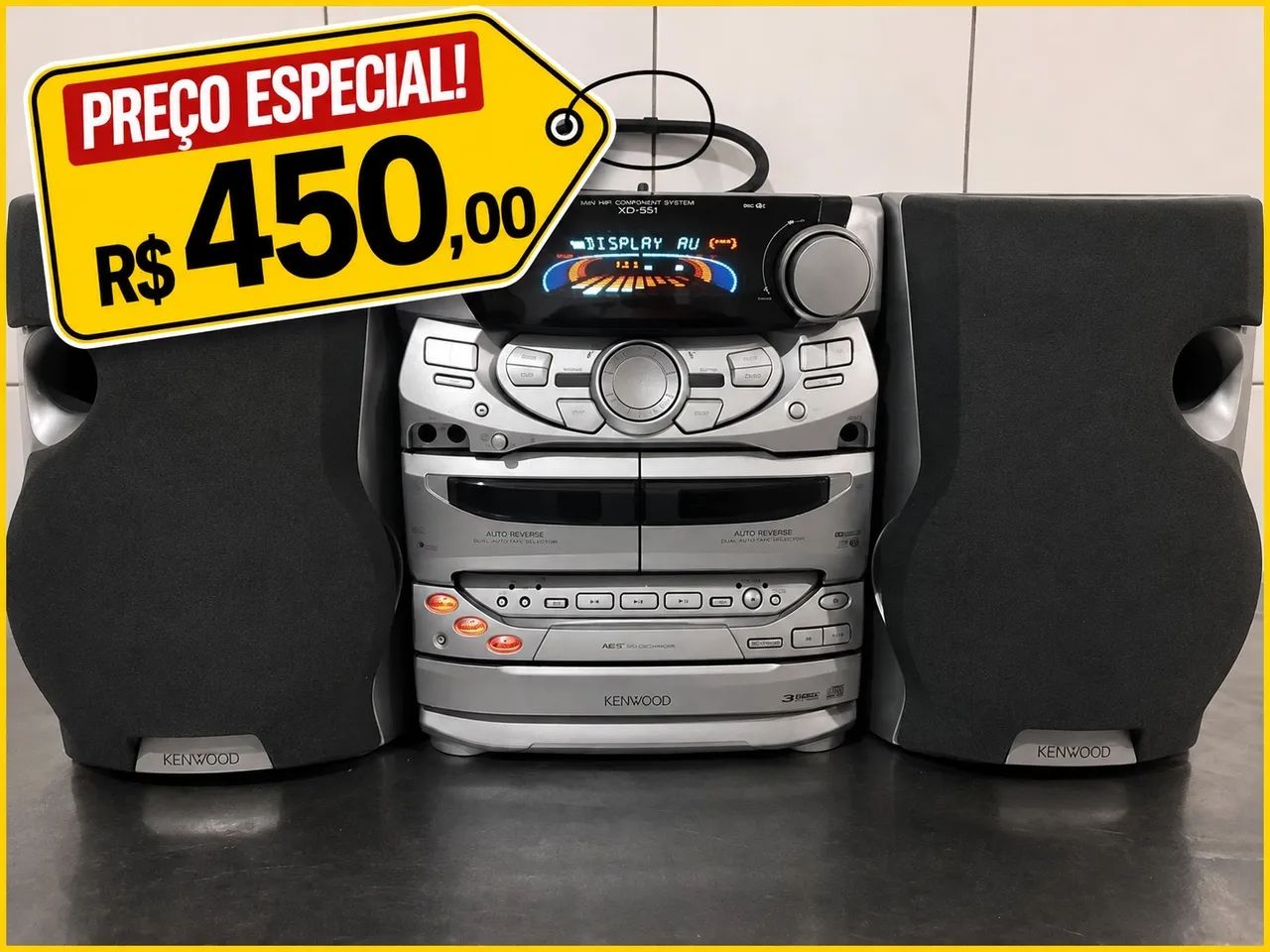 Som Kenwood XD 551  - Foto 2