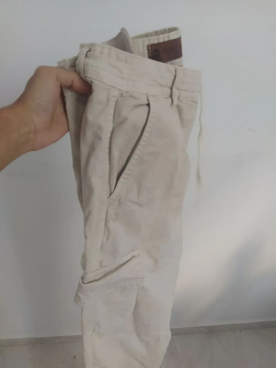 Calça Bege tamanho 38