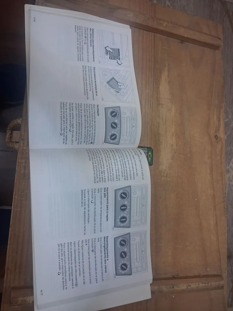 Manual do proprietário do chevrolet Vectra1997  - Foto 3