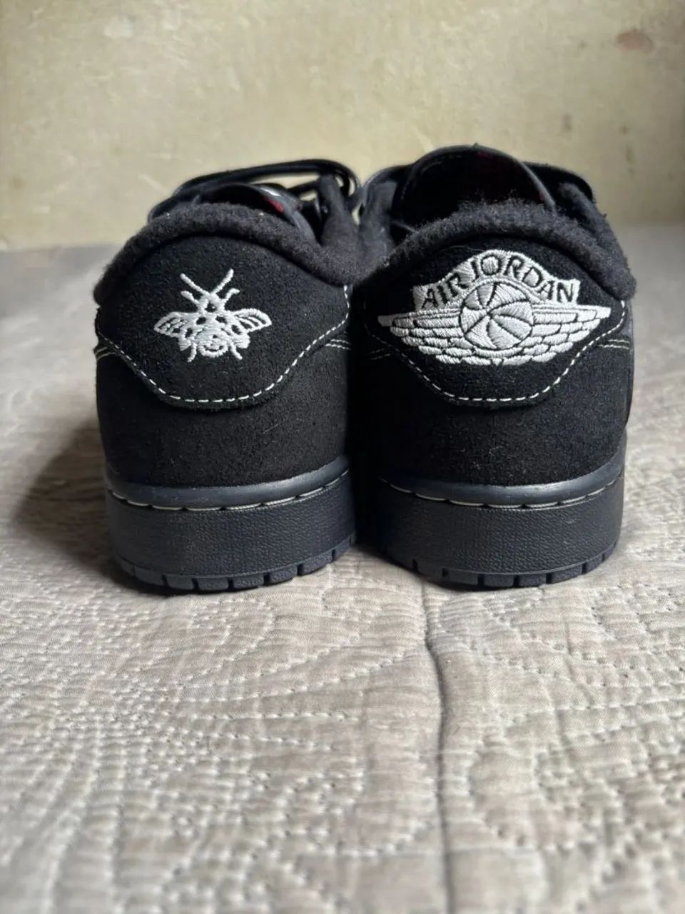 Travis Scott x Air Jordan 1 Black Phantom  - Foto 5