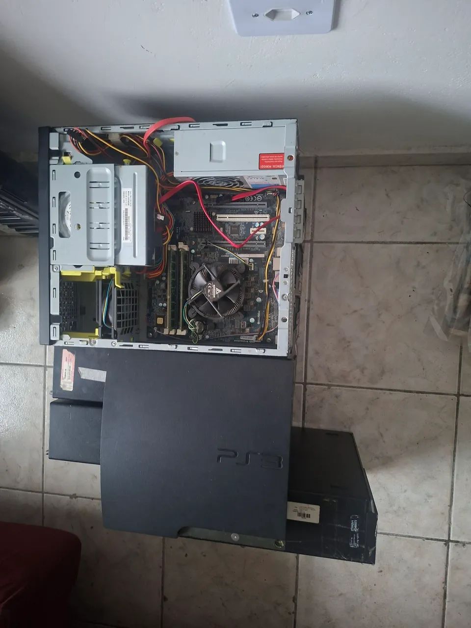 PS3 E CPUS/Lote de eletrônicos  - Foto 2