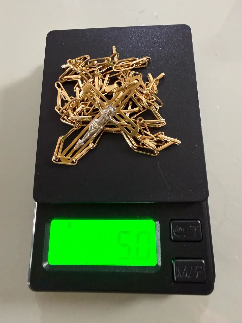 Corrente de ouro 18k com pingente  - Foto 2